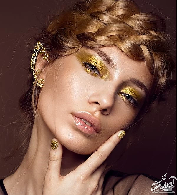 مدل میکاپ و اکسسوری